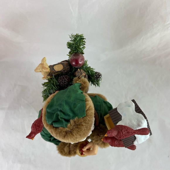 Kurt Adler KSA Fabriche Christmas Santa Bird Cat Squirrel Bird House 11” Tall - Picture 11 of 16